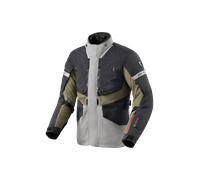 Revit Neptune 3 GTX impermeabile Giacca tessile moto, nero-grigio-verde, taglia 3XL per maschi