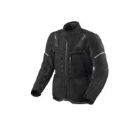 Revit Sand 5 H2O, giacca tessile impermeabile XS male Nero