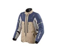Revit Sand 5 H2O, giacca tessile impermeabile XL male Beige/Blu