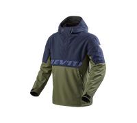 Revit Photon impermeabile Giacca tessile moto, verde-blu, taglia XL per maschi