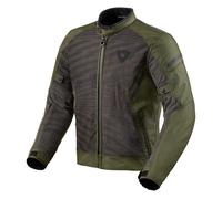 Giacca moto Revit Torque 2 H2O Nero Verde Scuro XL