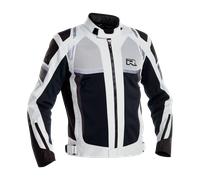 Richa Airstorm impermeabile Moto Tessile Giacca, nero-grigio, taglia XL