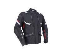 Richa Armada 1.1 Gore-Tex Pro impermeabile Moto Tessile Giacca, nero/bianco/rosso, Taglia S