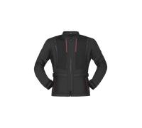 Richa Monaco Mesh WP impermeabile Giacca tessile moto, nero-rosso, taglia L per maschi