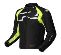 GIACCA MOTO RICHA STRADA TEX WP NERO/GIALLO