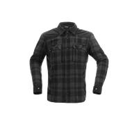Richa Wisconsin, giacca/camicia in tessuto impermeabile 2XL male Nero/Grigio Scuro