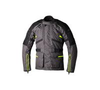 RST Endurance Giacca tessile moto, nero-grigio-giallo, taglia L
