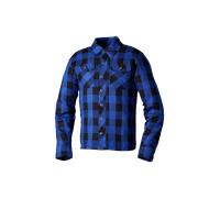 RST Moto Giacca/Camicia moto Lumberjack in tessuto Blu/Nero XL Uomo