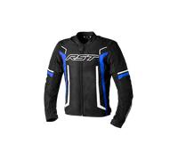 RST Pilot Evo, giacca tessile impermeabile 3XL male Nero/Blu/Bianco