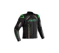 RST S-1, giacca tessile impermeabile XXL male Nero/Grigio/Verde Fluo