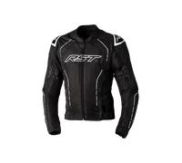 RST S1 Mesh Giacca tessile moto, nero-bianco, taglia XL