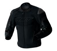 RST Tractech Evo D3O Giacca tessile da motocicletta impermeabile, nero, taglia 56 per maschi