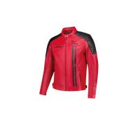 Rusty Stitches Cooper, giacca di pelle XXL male Rosso/Nero