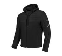 Rusty Stitches Liam, giacca tessile impermeabile 4XL male Nero