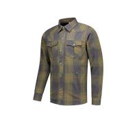 Rusty Stitches Neil V2 Camicia da moto, verde-blu, taglia 2XL per maschi