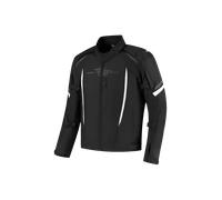 Rusty Stitches Pete, giacca tessile impermeabile XL male Nero/Bianco