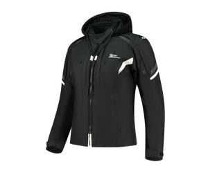 Giacca Moto Rusty Stitches Taylor Nero/Bianco36 Nero,Bianco