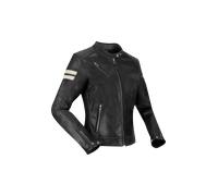 Giacca Moto Segura Romeo Donna Nero/BiancoS Nero,Bianco