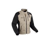 Segura Scorpio impermeabile Moto Tessile Giacca, nero-beige, taglia 4XL