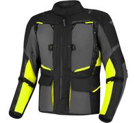 SHIMA Hero 2.0 impermeabile Moto Tessile Giacca, nero-giallo, taglia L per maschi