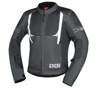 IXS Trigonis-Air, giacca in tessuto M male Grigio Scuro/Grigio/Bianco