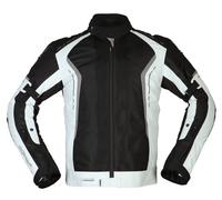 Giacca Moto Tex-Modeka Khao Air Colore: Nero/Grigio Chiaro Taglia: 3XL