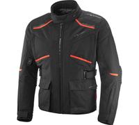 GIACCA MOTO TOURING MIDGARD AIR C NERO ROSSO VIVO | IXON | MotoCharlie