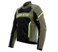 Giacca Moto Uomo Dainese AIR FRAME 3 TEX Estiva Army Green/Black/Fluo Yellow Taglia:44