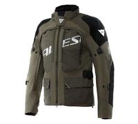 Dainese Springbok 3L, giacca tessile impermeabile 56 male Oliva/Nero