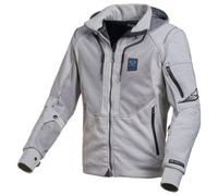Giacca Moto Uomo Macna Breeze Light Grey Taglia:L