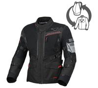 Giacca Moto Uomo Macna Flexodus Impermeabile Black