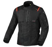 Macna Rancher 2.0, giacca tessile impermeabile 4XL male Nero/Rosso