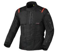 Macna Rancher 2.0, giacca tessile impermeabile L male Nero/Rosso