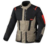 Macna Rancher 2.0, giacca tessile impermeabile L male Beige/Nero/Rosso