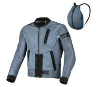 Macna Torido Giacca tessile da moto, nero-grigio, taglia XL per maschi