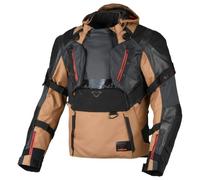 Giacca Moto Uomo Macna Tryton Impermeabile Brown / Black Taglia:L