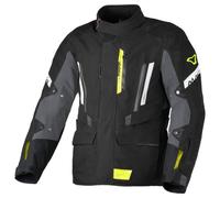 Giacca Moto Uomo Macna Ultimax 2.0 Impermeabile Black / Yellow Taglia:XXXL