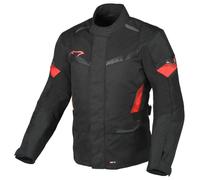 Giacca Moto Uomo Macna Vaulture Impermeabile Black / Red