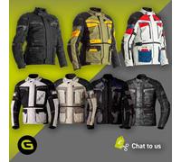 RST Pro Series Adventure-Xtreme Giacca tessile moto, nero-beige, taglia 2XL