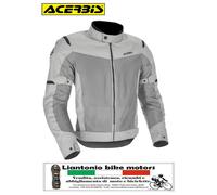 Acerbis Ramsey Vented 2.0 Mesh Giacca tessile da moto, grigio, taglia M per maschi