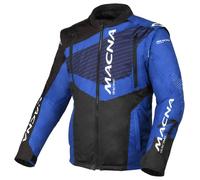 Giacca In Tessuto MX Enduro Macna Crest Nero Blu XL