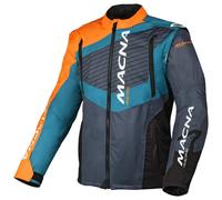 Giacca In Tessuto MX Enduro Macna Crest Arancione Grigio S