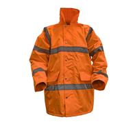 Giacca Motorway Hi-Vis Arancione Sealey Con Fodera Trapuntata - XX-Large 806XXLO