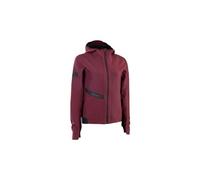 Giacca mtb da donna ion shelter 2l softshell bordeaux