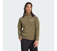 Pile adidas Multi Essentials Fleece Half Zip verde kaki - XL