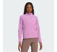 adidas Donna Terrex Multi Essentials Full Zip Fleece Jacket, Preloved Purple, XL