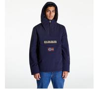 NAPAPIJRI Giacca di mezza stagione 'Rainforest' marino / marrone chiaro / rosso fuoco / bianco, Taglia L