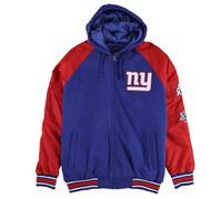 Giacca NFL Uomini 4X Campioni Del Super Bowl NY, Blu, Grande