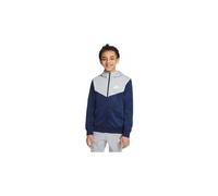 Giacca nike sportswear repeat bambino blu grigio