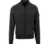 Giacca Nylon Bomber Uomo BY045 - Adulti classico moda casual nero o oliva